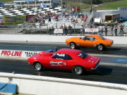2 CAMAROS DOING WHEELIES